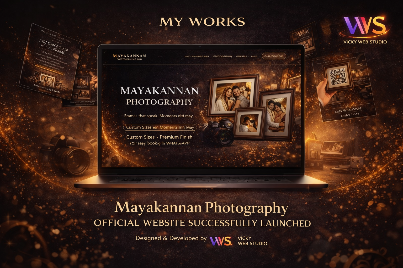 Mayakannan Photography website preview